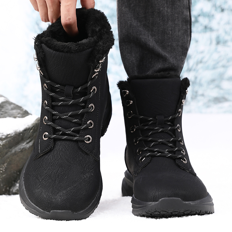 Wide Toe Box Running Sneakers - Мужские зимние зимние ботинки, водонепроницаемые кроссовки