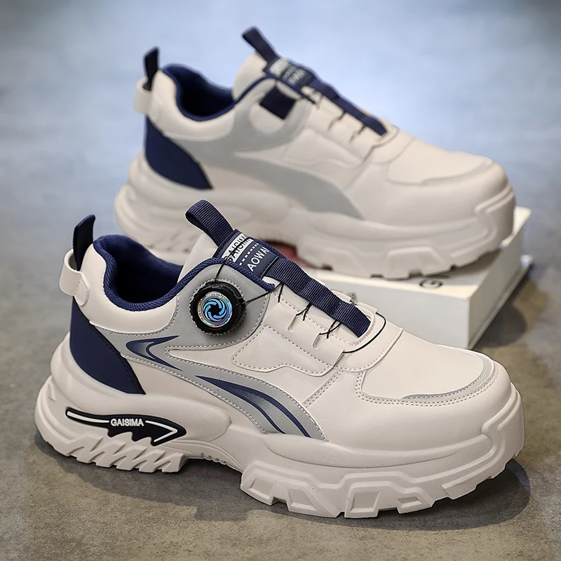 Breathable Mesh Athletic Shoes - Новые мужские универсальные высокие кроссовки на