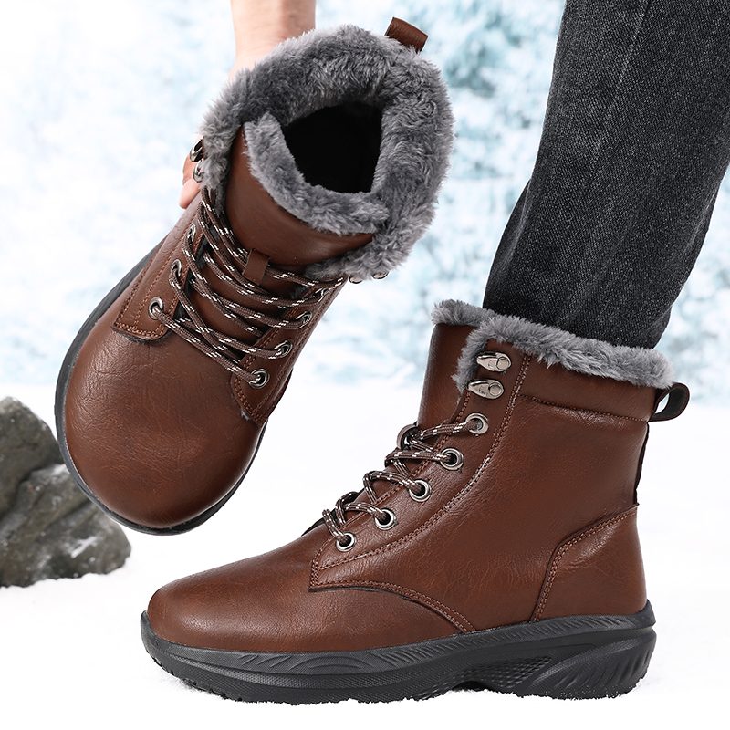 Мужские зимние зимние ботинки, – обзор и цена Wide Toe Box Running Sneakers