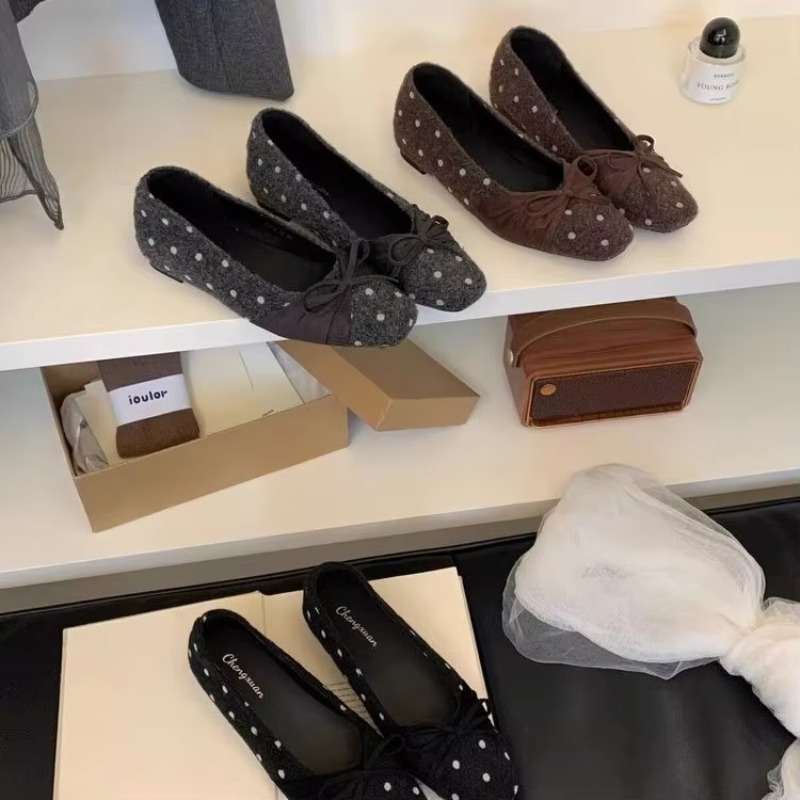 Женские балетки из шерсти с уз – обзор и цена Heels