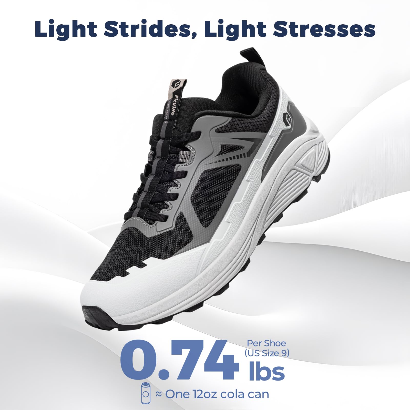 Мужские кроссовки FitVille для – обзор и цена Anti Slip Trail Running Sneakers